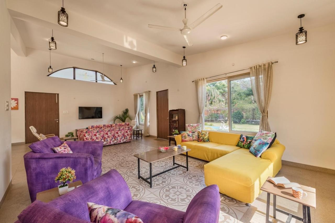 Saffronstays Roselle, Malavli - Pet-Friendly Pool Villa With Modern Interiors Лонавала Экстерьер фото