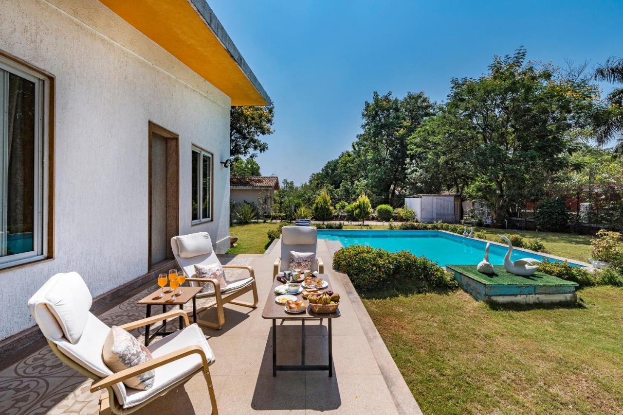 Saffronstays Roselle, Malavli - Pet-Friendly Pool Villa With Modern Interiors Лонавала Экстерьер фото