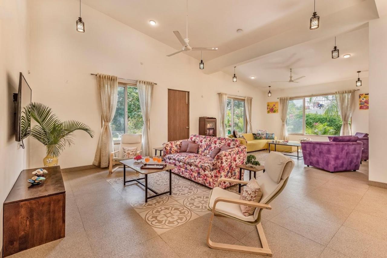 Saffronstays Roselle, Malavli - Pet-Friendly Pool Villa With Modern Interiors Лонавала Экстерьер фото
